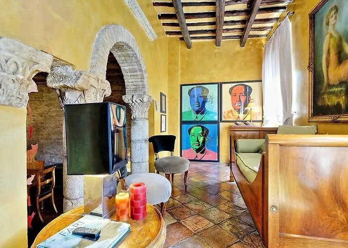 דירה Spectacular Luxury Flat In Trastevere רומא