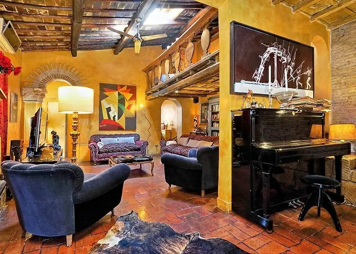 Spectacular Luxury Flat In Trastevere רומא