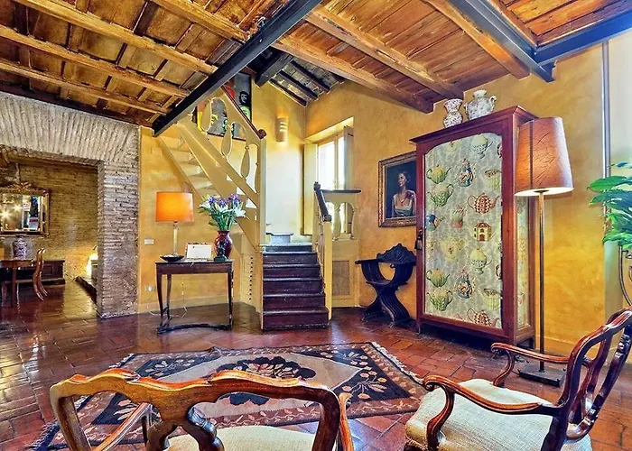 דירה Spectacular Luxury Flat In Trastevere